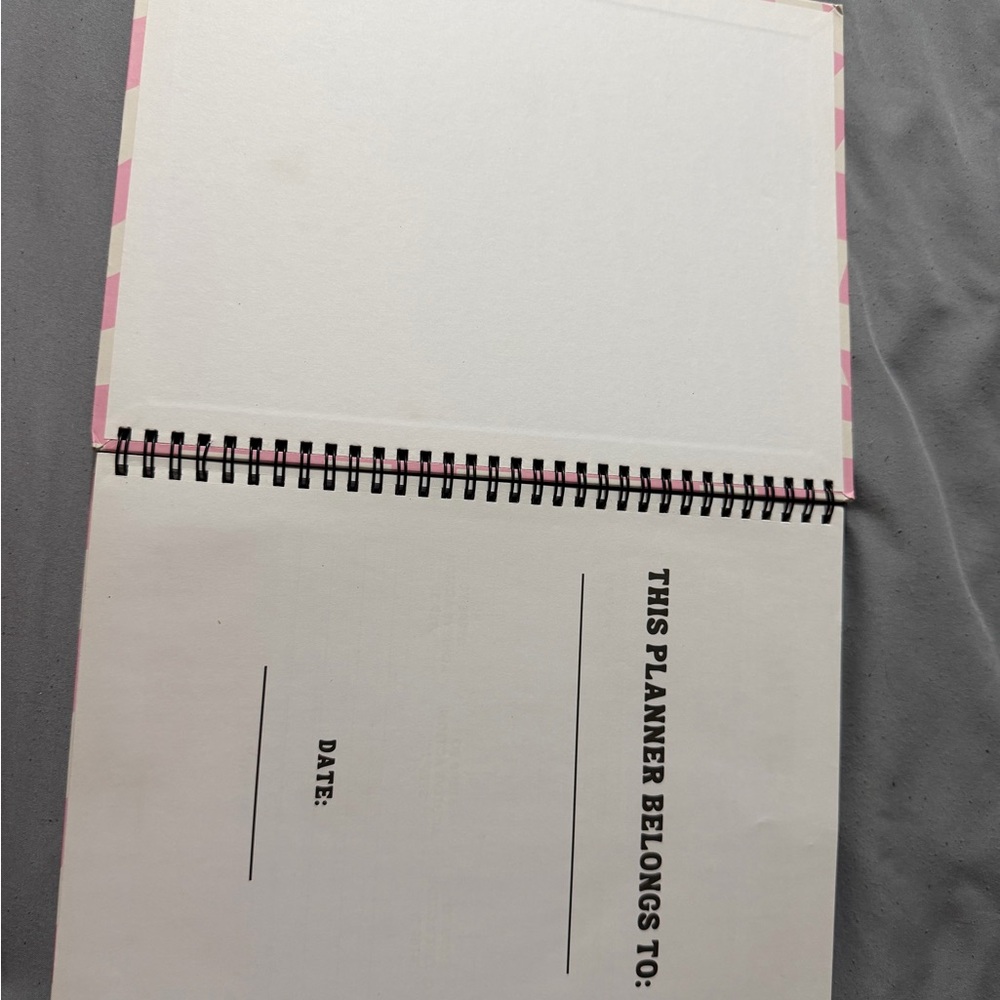 Pink Rodeo Planner Spiral Notebook - Picture 2 of 7